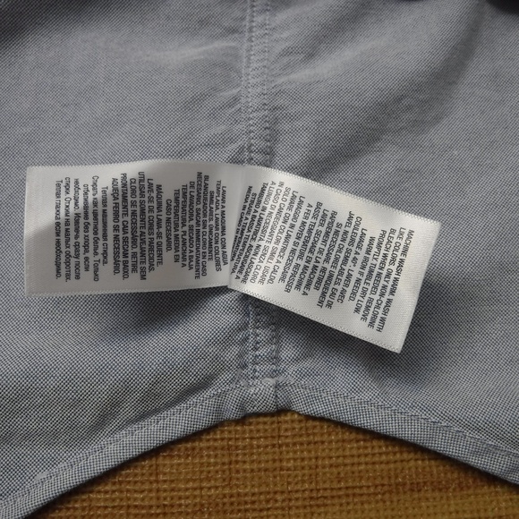 Ralph Lauren Blue Button Down Pony Logo Shirt - Picture 10 of 10